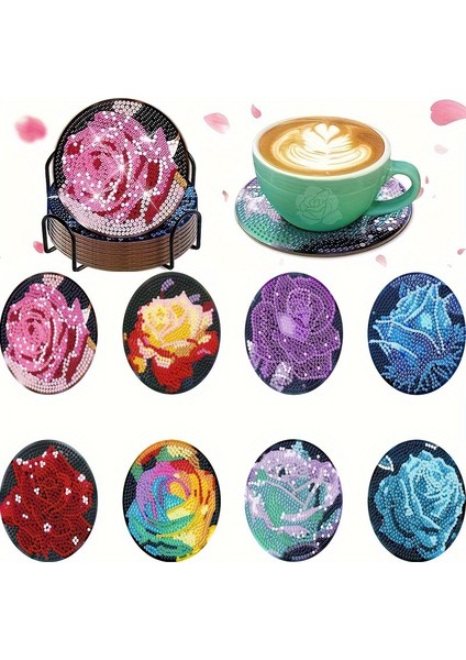 Dıy El Yapımı Dak Altlıkları Oturma Odası Yatak Odası Yemek Odası Süsleri Çay Dak Altlıkları Ev Dekorasyonları (Yurt Dışından)