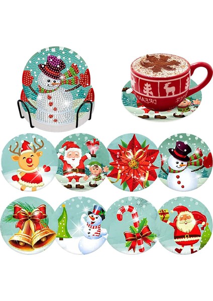 Dıy El Yapımı Bardak Altlığı Süsü Ev Dekorasyonu (Yurt Dışından)