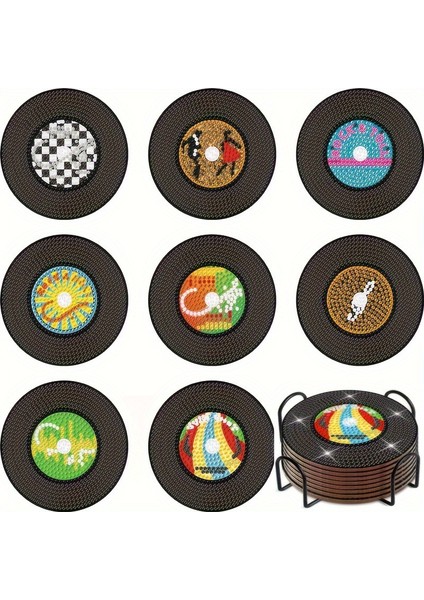 Dıy El Yapımı Dak Altlıkları Oturma Odası Yatak Odası Yemek Odası Süsleri Çay Dak Altlıkları Ev Dekorasyonları (Yurt Dışından)