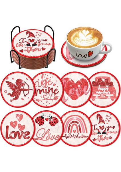 Dıy El Yapımı Bardak Altlığı Süsü Ev Dekorasyonu (Yurt Dışından)