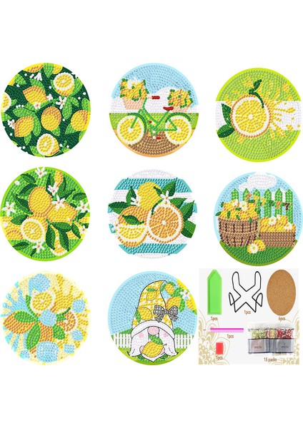 Dıy El Yapımı Dak Altlıkları Oturma Odası Yatak Odası Yemek Odası Süsleri Çay Dak Altlıkları Ev Dekorasyonları (Yurt Dışından)