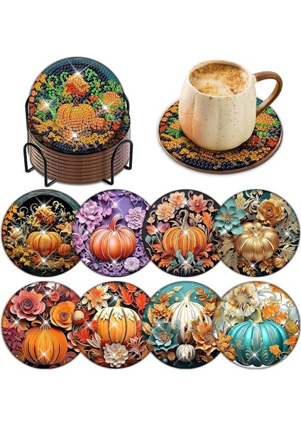 Dıy El Yapımı Bardak Altlığı Süsü Ev Dekorasyonu (Yurt Dışından)