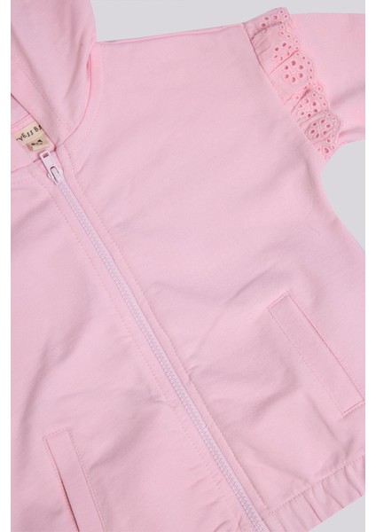 Bg Store Kız Bebek Pembe Eşofman Takımı