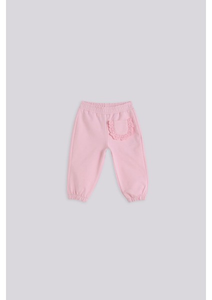 Bg Store Kız Bebek Pembe Eşofman Takımı