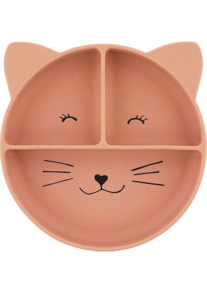 Trıxıe - Sılıcone Dıvıded Suctıon Plate-Mrs. Cat