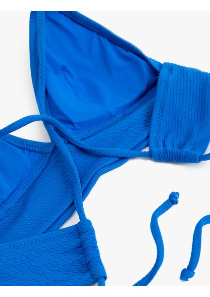 Arkası Çapraz Askılı Bağlama Detaylı Bralet Bikini Üstü fiyatları