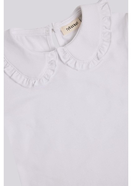 Bg Store Kız Bebek Beyaz Tshirt modelleri