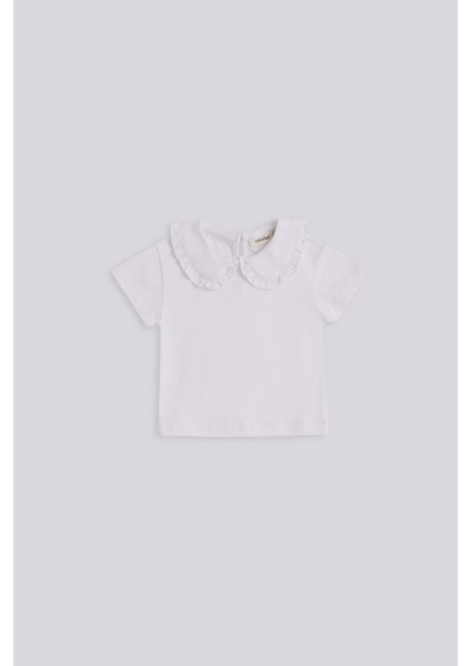 Bg Store Kız Bebek Beyaz Tshirt