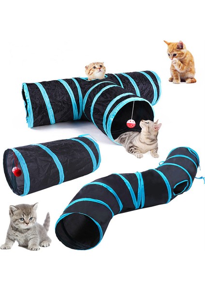 Kedi Tüneli Evcil Hayvan Malzemeleri Kedi Stp Oyun Tüneli Katlanabilir Kedi Tüneli Kedi Oyuncağı Nefes Alabilir Matkap El Kapalı Alan Için Yüksek Sesli Kağıt (Yurt Dışından) fiyatları