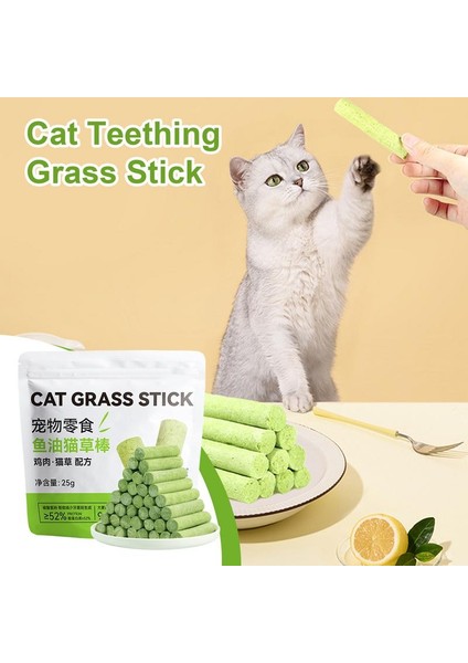 Kedi Diş Temizleme Oyuncağı Açık Hava Kedi gr Atıştırmalık Çubuğu Diş Çıkarma Temizleme Çiğneme Çubuğu Tüy Yumağı Temizleme Kedi gr Çiğneme (Yurt Dışından)