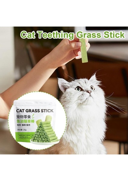 Kedi Diş Temizleme Oyuncağı Açık Hava Kedi gr Atıştırmalık Çubuğu Diş Çıkarma Temizleme Çiğneme Çubuğu Tüy Yumağı Temizleme Kedi gr Çiğneme (Yurt Dışından)