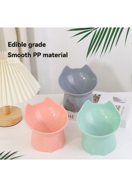 Yüksek Ayaklı Yükseltilmiş Kedi Kabı Servikal Omurları Korur Anti Kusma Tasarımlı Sağlıklı Evcil Hayvan Beslenmesi Için Plastik Kedi Kabı (Yurt Dışından) fırsatları