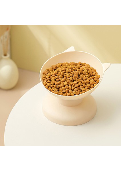 Yeni Evcil Hayvan Kedi Köpek Kabı Yüksek Ayak Köpek Kabı 45° Boyun Koruyucu Kedi Evcil Hayvan Mama Su Kabı Devrilmeye Karşı Dayanıklı Binaural Evcil Hayvan Besleme Kabı (Yurt Dışından)