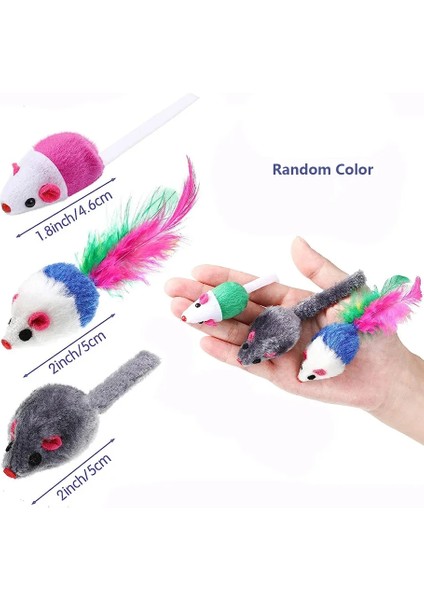 Rattle Cat Mouse Oyuncakları Ayrıca Önceden Doldurulmuş Kedi Nanesi Sahte Kürk Kedi Fare Oyuncakları Etkileşimli Kedi Oyunu Kedi Nanesi Oyuncakları Iç Mekan Kedileri Için Oyun Getirme (Yurt Dışından) modelleri