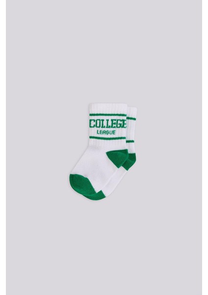 Bg Store Erkek Bebek Yeşil Çorap