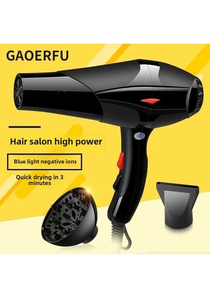 Ev ve Salon Için Güçlü Saç Kurutma Makinesi Saçlara Zarar Vermez Öğrenci Yurtları Için Ideal Büyük Güçlü Elektrikli Saç Kurutma Makinesi (Yurt Dışından) fiyatları
