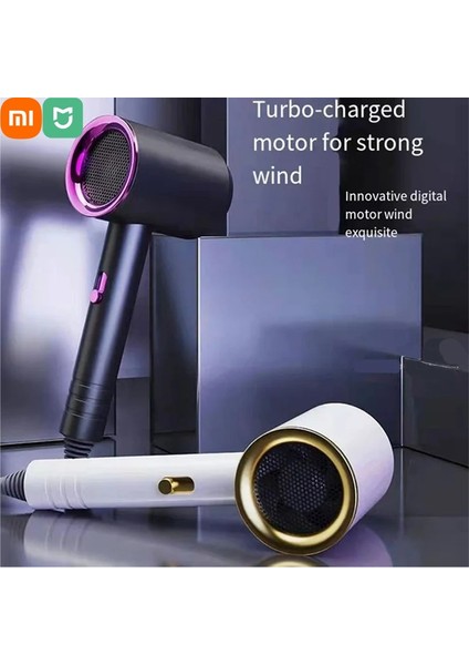Xiaomi Mijia Yüksek Hızlı Saç Kurutma Makinesi Fırçasız Motor Hızlı Kurutma Salon Profesyonel Negatif Iyon Saç Bakımı Şekillendirme Saç Kurutma Makinesi (Yurt Dışından)