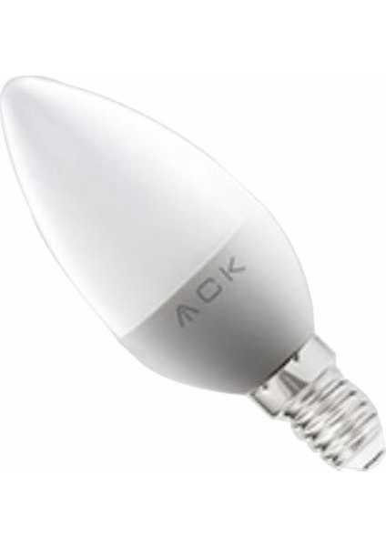 7W GÜNIŞIĞI SOFT MUM AMPUL E14