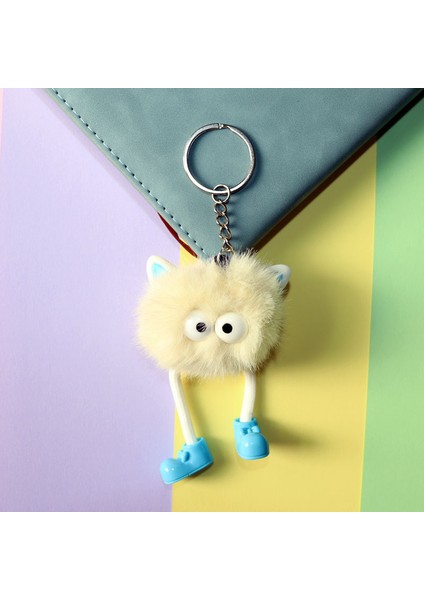 Yeni Peluş Bebek Küçük Kolye Araba Çantası Çekicilik Anahtarlık Karikatür Peluş Aksesuarları Durak Bebek Hediye (Yurt Dışından)