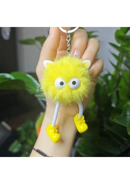 Yeni Peluş Bebek Küçük Kolye Araba Çantası Çekicilik Anahtarlık Karikatür Peluş Aksesuarları Durak Bebek Hediye (Yurt Dışından)