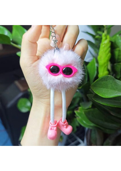 Yeni Peluş Bebek Küçük Kolye Araba Çantası Çekicilik Anahtarlık Karikatür Peluş Aksesuarları Durak Bebek Hediye (Yurt Dışından)
