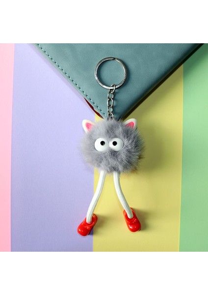 Yeni Peluş Bebek Küçük Kolye Araba Çantası Çekicilik Anahtarlık Karikatür Peluş Aksesuarları Durak Bebek Hediye (Yurt Dışından)