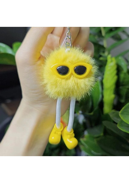 Yeni Peluş Bebek Küçük Kolye Araba Çantası Çekicilik Anahtarlık Karikatür Peluş Aksesuarları Durak Bebek Hediye (Yurt Dışından)