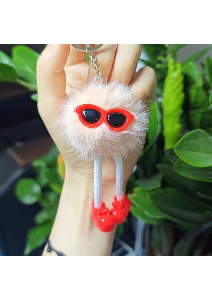 Yeni Peluş Bebek Küçük Kolye Araba Çantası Çekicilik Anahtarlık Karikatür Peluş Aksesuarları Durak Bebek Hediye (Yurt Dışından)
