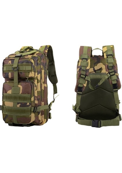 Açık Spor 35L Çok Fonksiyonlu Sırt Çantası Erkek Askeri Fan Dağcılık Yürüyüş 3p Taktik Sırt Çantası (Yurt Dışından)