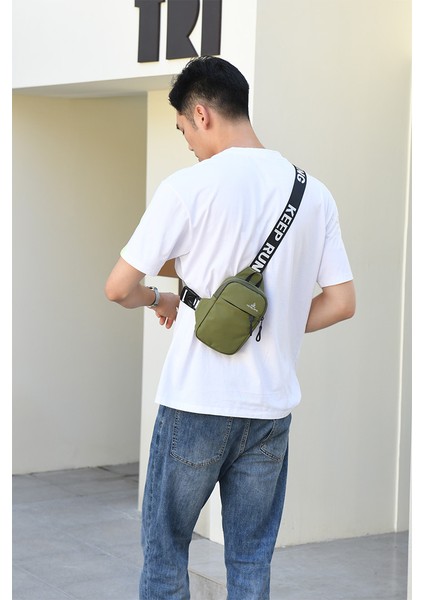 Ultra Hafif Açık Spor Göğüs Çantası Küçük Omuz Sırt Çantası Crossbody Cep Telefonu Bel (Yurt Dışından) fiyatları