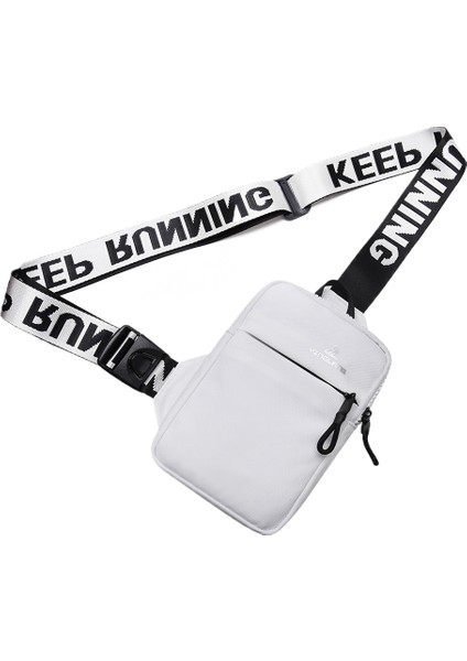 Ultra Hafif Açık Spor Göğüs Çantası Küçük Omuz Sırt Çantası Crossbody Cep Telefonu Bel (Yurt Dışından)