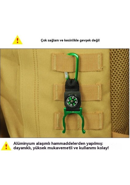 Pusula Dekoratif Su Şişesi Tokası Dağcılık Maden Suyu Şişesi Tokası (Yurt Dışından) indirimleri