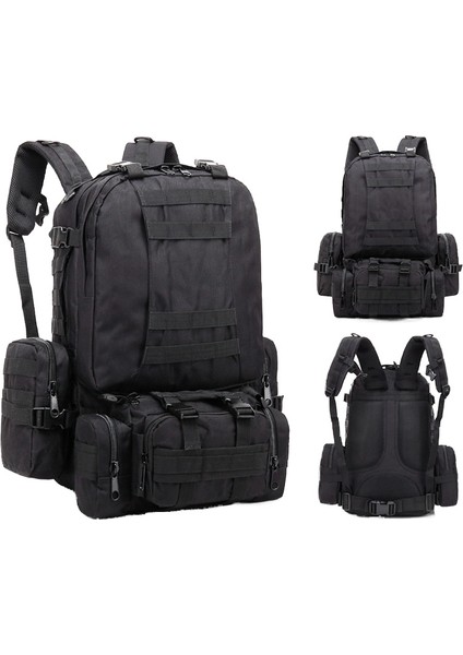 Büyük Kapasiteli Su Geçirmez Depolama Kombinasyonu Sırt Çantası Kamuflaj Seyahat Sporları Açık Hava (Yurt Dışından)
