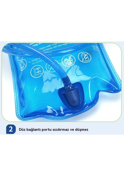 Açık Spor Ekipmanları Bisiklet Sırt Çantası Çok Fonksiyonlu Özel Su Çantası 2 Litre Güçlü ve Dayanıklı Sızıntı (Yurt Dışından) fiyatları
