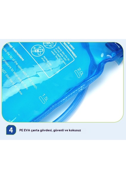 Açık Spor Ekipmanları Bisiklet Sırt Çantası Çok Fonksiyonlu Özel Su Çantası 2 Litre Güçlü ve Dayanıklı Sızıntı (Yurt Dışından) fırsatları