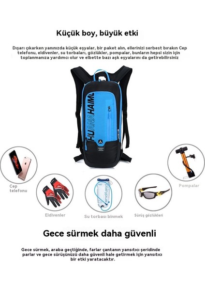 Bisiklet Çantası Açık Bisiklet Su Çantası Sırt Çantası Yürüyüş Kross Sırt Çantası Büyük Kapasiteli Spor (Yurt Dışından) indirimleri