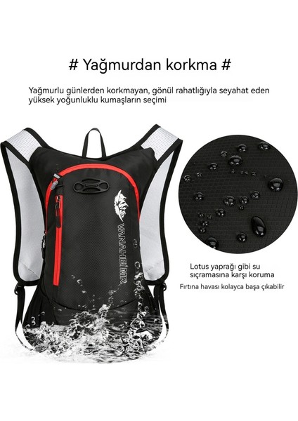 Ultra Hafif Su Geçirmez Spor Sırt Çantası Açık Hafif Yürüyüş Çantası Büyük Kapasiteli Su Çantası Sırt (Yurt Dışından) fiyatları