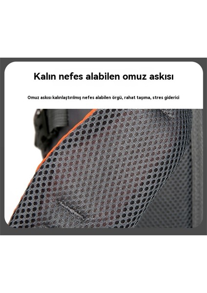Ultra Hafif Açık Dağcılık Çantası Büyük Kapasiteli Hafif Yürüyüş Fitness Seyahat Çantası Yürüyüş Dağcılık (Yurt Dışından)
