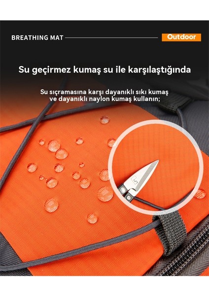 Ultra Hafif Açık Dağcılık Çantası Büyük Kapasiteli Hafif Yürüyüş Fitness Seyahat Çantası Yürüyüş Dağcılık (Yurt Dışından)