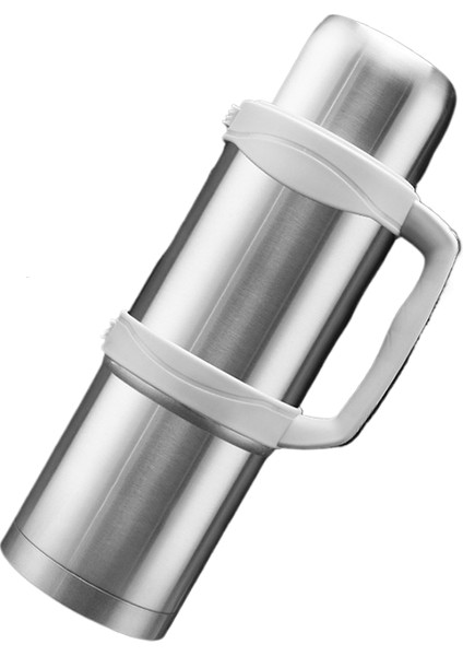 304 Paslanmaz Çelik Yalıtımlı Sürahi 3300ML Çift Yalıtımlı Araba Ev Dış Mekan Su Isıtıcısı (Yurt Dışından)