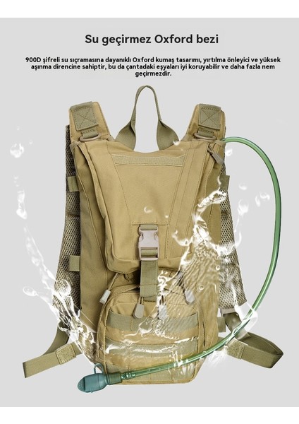 Askeri Fan Dağcılık Çantası Taktik Sırt Çantası Kamp Seyahat Sırt Çantası Kamuflaj Açık 2l 3l Çok Fonksiyonlu Spor Su Çantası (Yurt Dışından) fırsatları