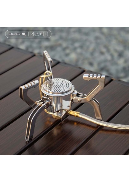 Açık Taşınabilir Şiddetli Ateş Cep Sobası Geçirmez Kaset Gaz Sobası Gaz Sobası Kamp Çay Kaynar Su (Yurt Dışından)