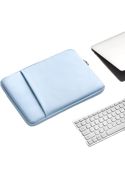 iPad Tablet Çantası - Yan Cepli 12.9 Inç Apple Bilgisayar Kasası - Aşınmaya Dayanıklı Yatay Levha Koruyucu Kasası (Yurt Dışından)