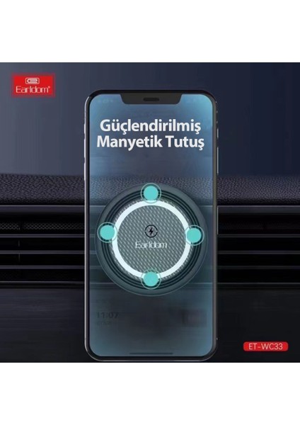 WC33 Ayarlanabilir Magsafe Araç Tutucu