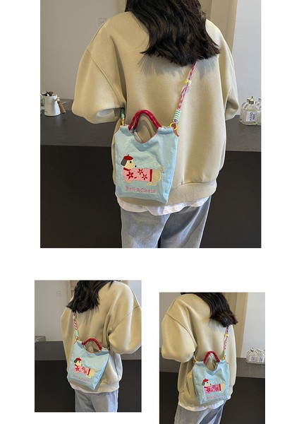 Crossbody Çanta El Çantası Çevre Dostu Hafif Tote Çantası Değişim Cep Telefonu Depolama (Yurt Dışından) modelleri