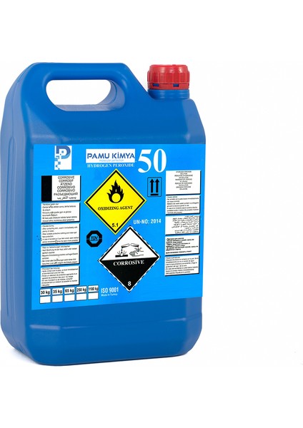 Hidrojen Peroksit %50 Teknik Tipi 5 kg