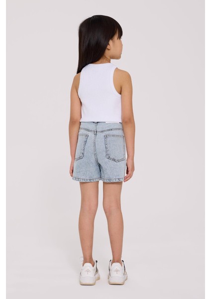 Kız Çocuk Denim Şort