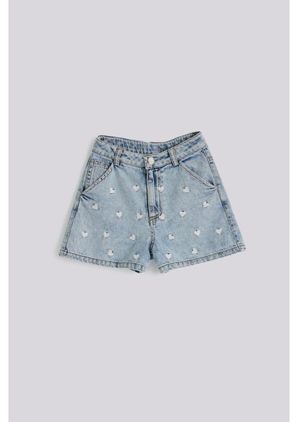 Kız Çocuk Denim Şort