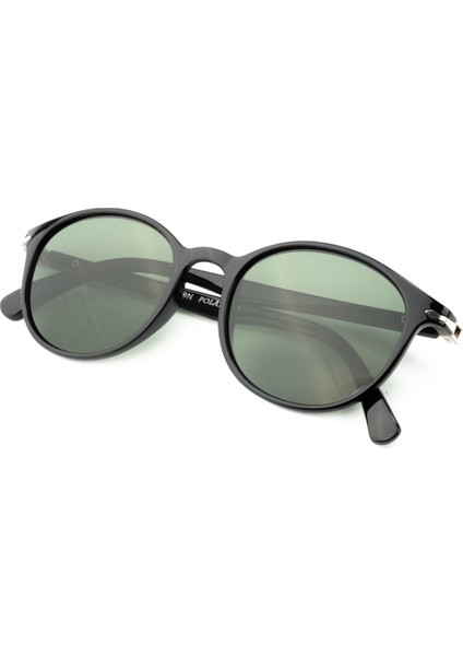 Olly Siyah Unisex Polarize Güneş Gözlüğü