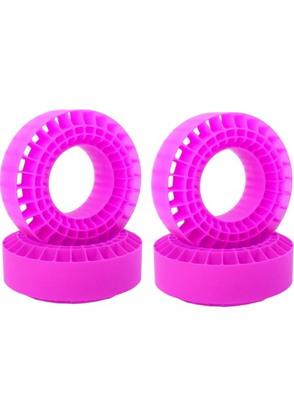 1/10 Rc Için 1.9 Inç Tekerlek Lastikleri Için 4 Adet Köpük Lastik Ekleme - Gül Kırmızısı (Yurt Dışından)